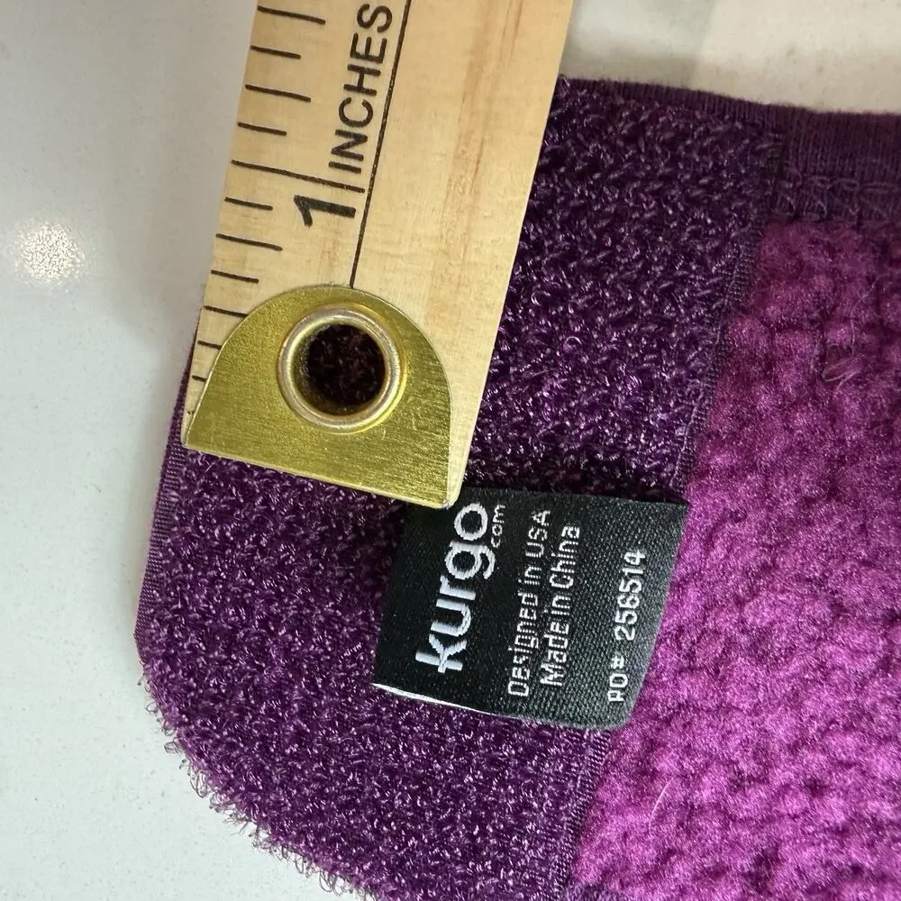 Kurgo K9 Core Dog Sweater M Heather Violet NWT Fleece Jacket Harness Access New